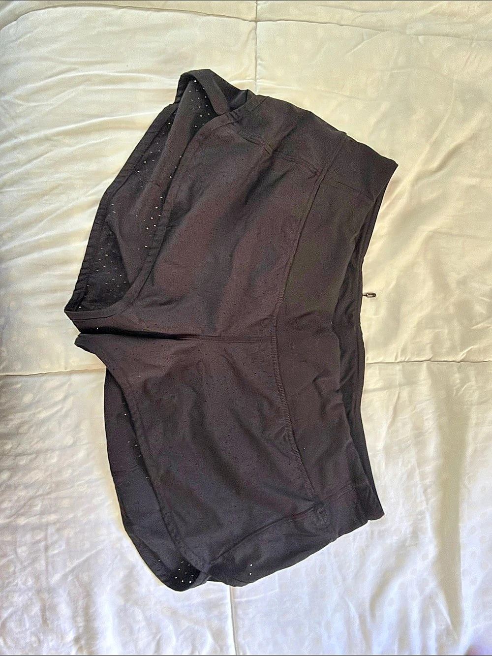 lululemon athletica Athletic Shorts Size 10 Black Speed Up
